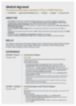 Resume